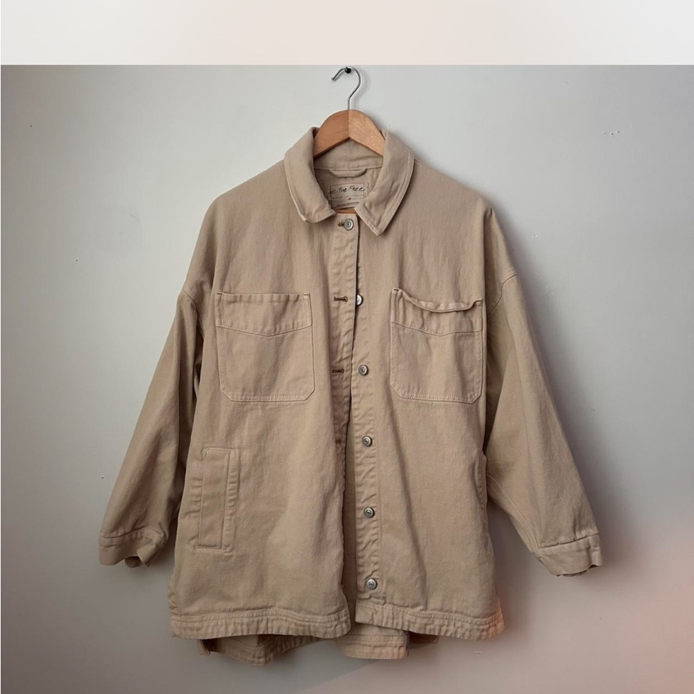We The Free Light Tan Jacket
